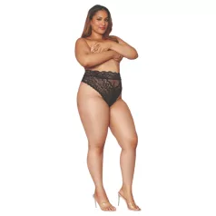 Dreamgirls - braga alta de encaje - negro - 2XL