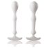 Aneros Peridise - Set de dildos anales - 2 pcs (blanco)
