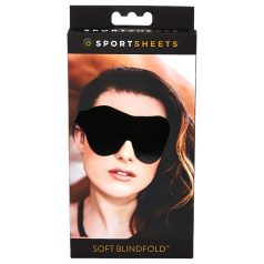 Sportsheets - Máscara suave y elástica para ojos (negra) Sportsheets - Máscara suave y elástica para ojos (negra)