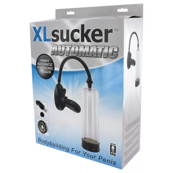 XLSUCKER - bomba automática de potencia y pene - transparente