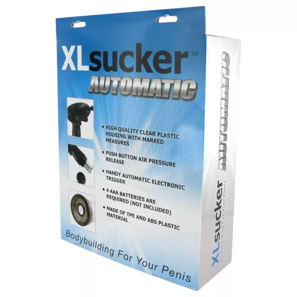 XLSUCKER - bomba automática de potencia y pene - transparente