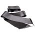 S&M - Conjunto de bufandas suaves - negro (2 piezas)