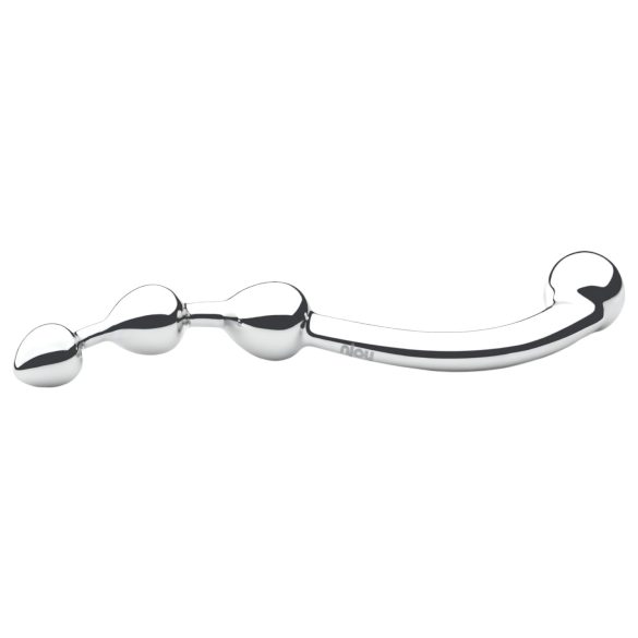 Njoy Fun Wand - Dildo Metal G-punto y Anal (plata)