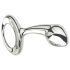 Njoy S - pequeño plug anal de metal (plata)