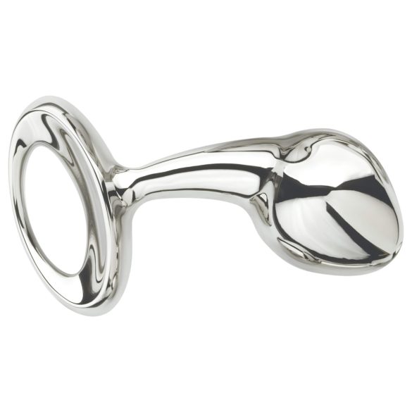 Njoy M - plug anal metálico mediano (plateado)