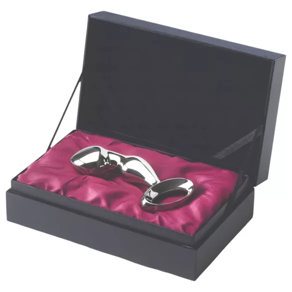 Njoy Pfun Plug - plug anal próstata - metal plateado