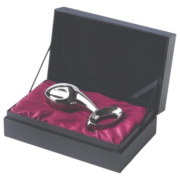 Njoy Pure Plug 2.0 - plug anal de metal - plateado