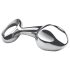 Njoy Pure Plug 2.0 - plug anal metálico (plata)