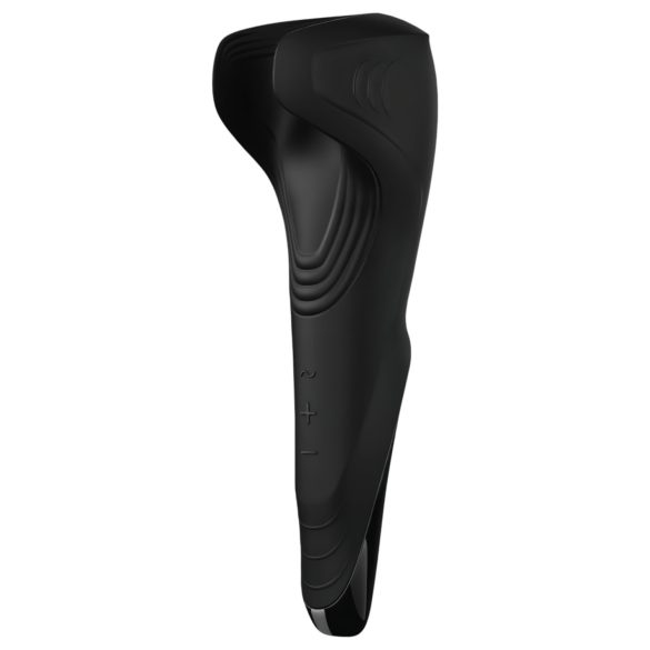 Satisfyer Men Wand - recargable, impermeable estimulador masculino (negro)