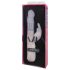 Layla Artiche - Vibrador blanco impermeable con brazo estimulador y rotación