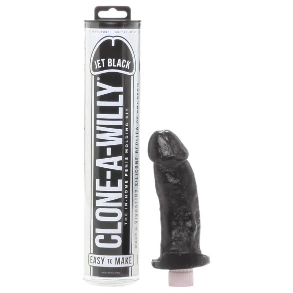 Clona tu Willy - Kit réplica con vibrador (negro)