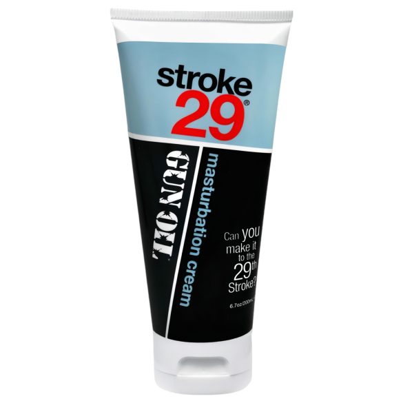 Gun Oil Stroke 29 - Crema de masaje y masturbación (200 ml)