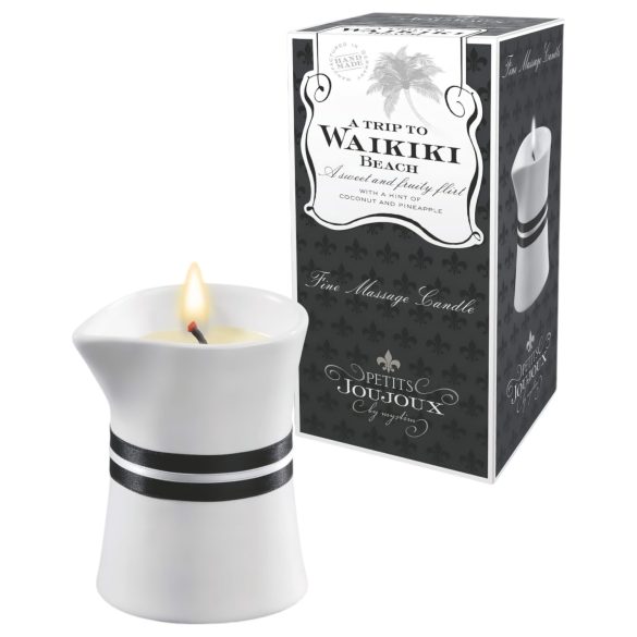 Petits Joujoux Waikiki - vela de masaje - coco y piña (120ml)