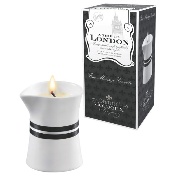 Petits Joujoux London - vela de masaje ruibarbo-ámbar (120ml)