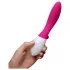 LELO - Vibrador curvado - recargable silicona rosa