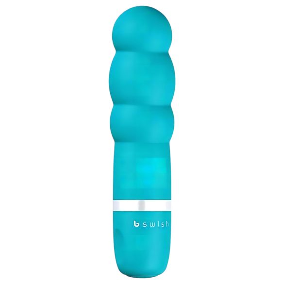 Vibrador Bcute Pearl - turquesa, impermeable y perlas 