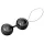 LELO Luna Noir - bolas chinas intercambiables - silicona negra