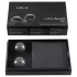 LELO Luna Noir - bolas chinas intercambiables - silicona negra