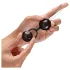LELO Luna Noir - bolas chinas intercambiables - silicona negra