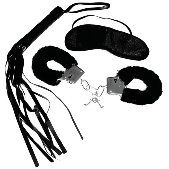 S&M Intro - Kit de Bondage para Principiantes - Negro (4 Piezas)