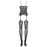 Obsessive G310 - Conjunto de red con lunares - Negro (Tallas S-L)