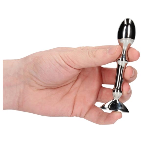 Aneros Tempo - dildo anal de acero (plata)