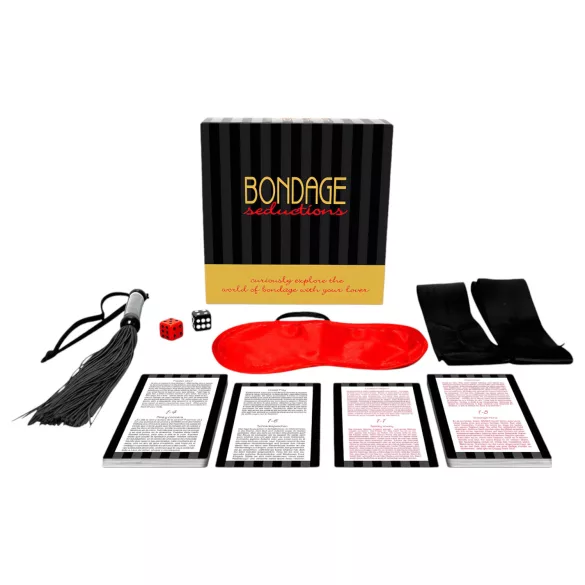 Bondage Seductions - juego de bondage para parejas - instrucciones en inglés