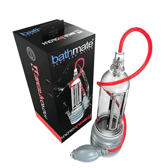 BathMate Xtreme Hydromax 11 - bomba de vacío para pene - set transparente