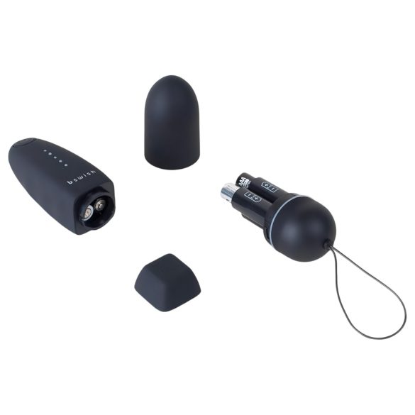B SWISH - huevo vibrador inalámbrico - silicona negra