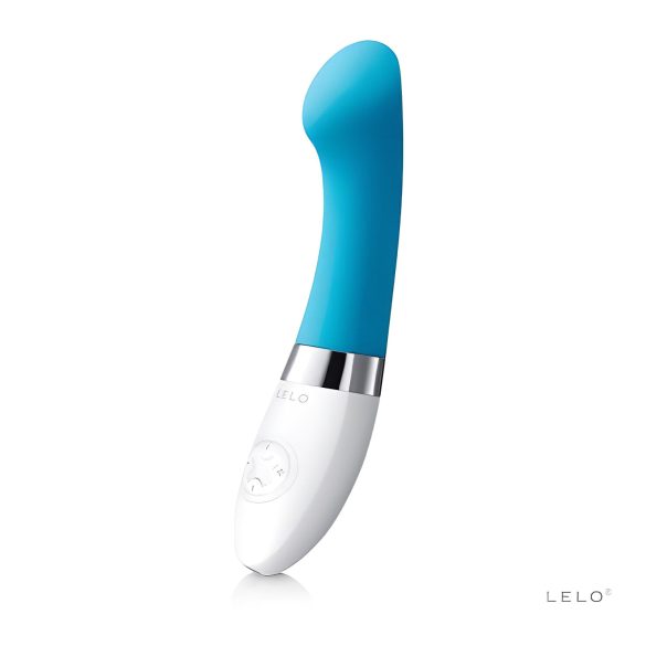 LELO Gigi 2 - vibrador de punto G de silicona (azul)