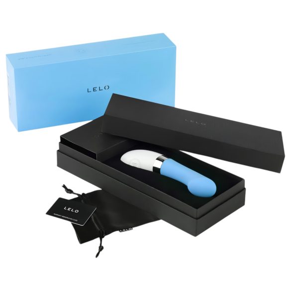 LELO Gigi 2 - vibrador punto-G de silicona (azul)