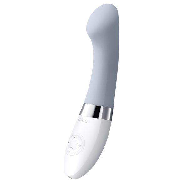 LELO Gigi 2 - vibrador de silicona para punto G (azul)