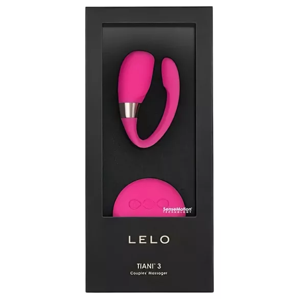LELO Tiani 3 - vibrador para parejas - silicona - rosa