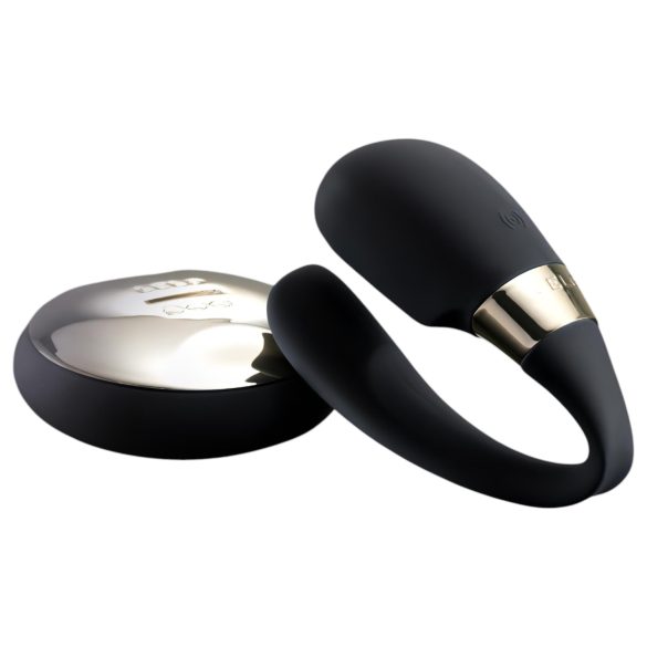 LELO Tiani 3 - vibrador para parejas - silicona - negro