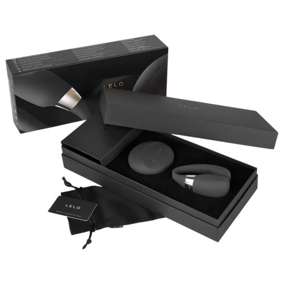 LELO Tiani 3 - vibrador para parejas - silicona - negro
