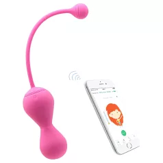   Magic Motion Kegel Master - Bola vaginal vibratoria con control por app (rosa)