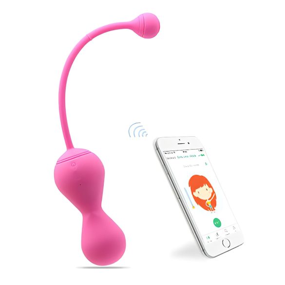 Magic Motion Kegel Master - Dúo de bolas geisha inteligentes (lila)