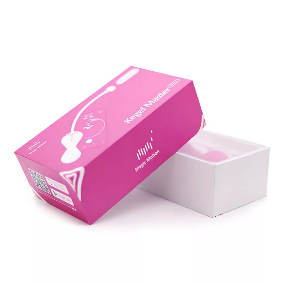 Magic Motion Kegel Master - Bola vaginal vibratoria con control por app (rosa)
