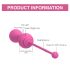 Magic Motion Kegel Master - Bolas Vaginales Inteligentes Duo (Lila)