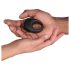 Je Joue Mio - anillo vibrador recargable e impermeable (negro)