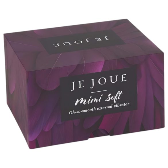 Je Joue Mimi Soft - vibrador de clítoris recargable e impermeable negro