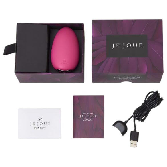 Je Joue Mimi Soft - vibrador recargable para clítoris impermeable - rosa