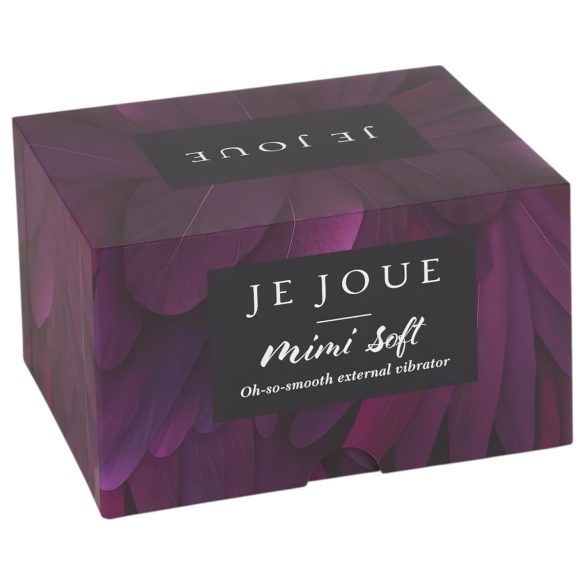 Je Joue Mimi Soft - vibrador recargable, resistente al agua (violeta)