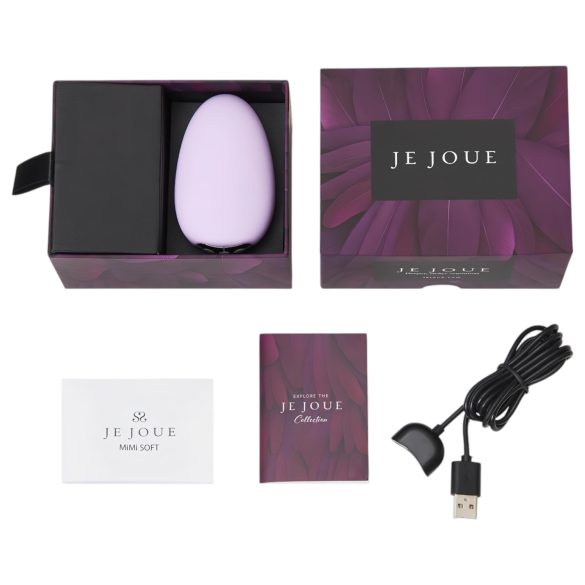Je Joue Mimi Soft - vibrador recargable, resistente al agua (violeta)