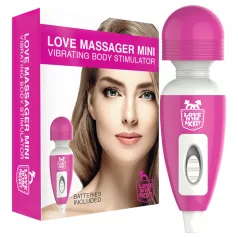 Love Wand - mini vibrador masajeador - recargable - rosa