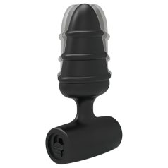 Love Plug - mini vibrador anal (negro) Love Plug - mini vibrador anal (negro)