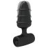 Plug de Amor - mini vibrador anal (negro)