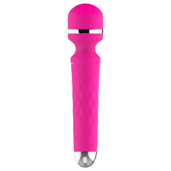 Nalone Rock Wand - vibrador masajeador recargable - silicona rosa