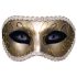 S&M - antifaz brillante preformado (bronce)