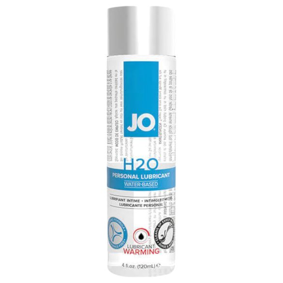 JO H2O - Lubricante caliente a base de agua, 120 ml